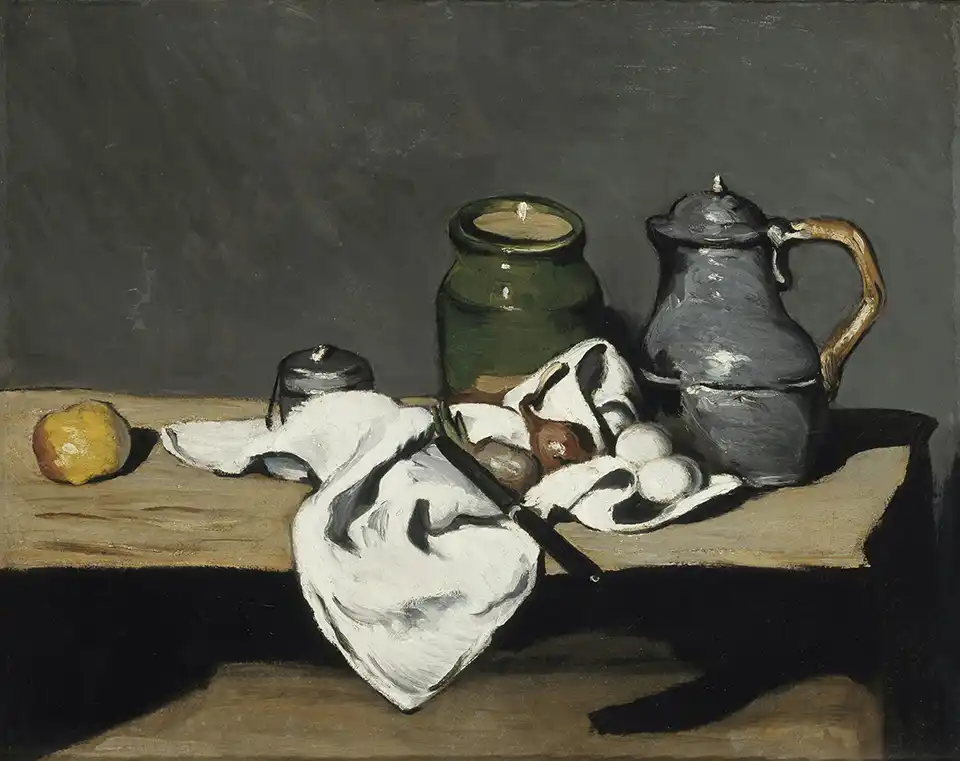 Still life with kettle